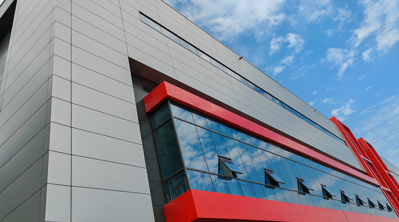 綠豐金屬幕墻板 浙江大華項(xiàng)目