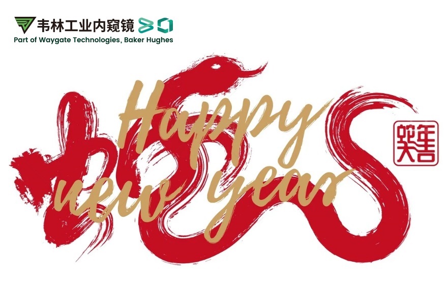 韋林公司祝您：蛇年大吉,福滿乾坤！