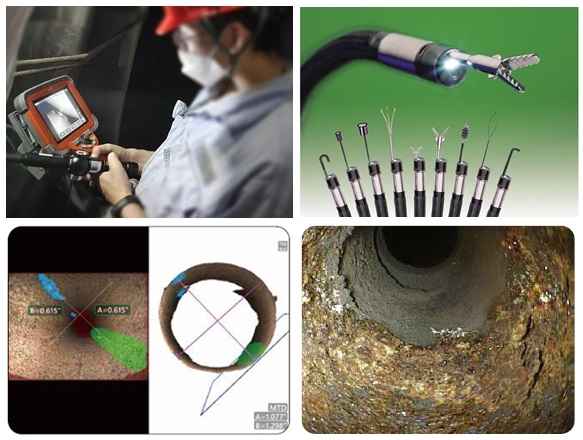 工業(yè)內(nèi)窺鏡檢查熱力管道的應用